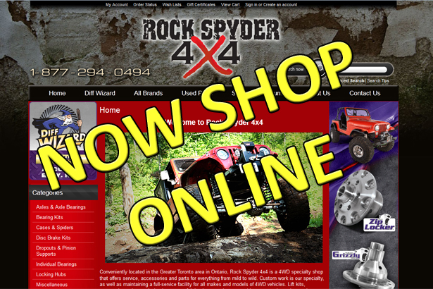 ShopRockSpyder4x4.com